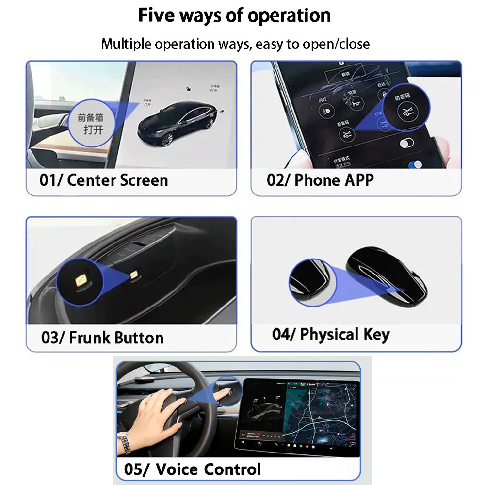 Gen2 Auto Power Frunk for Tesl - Heavy Equipment Lift review and price